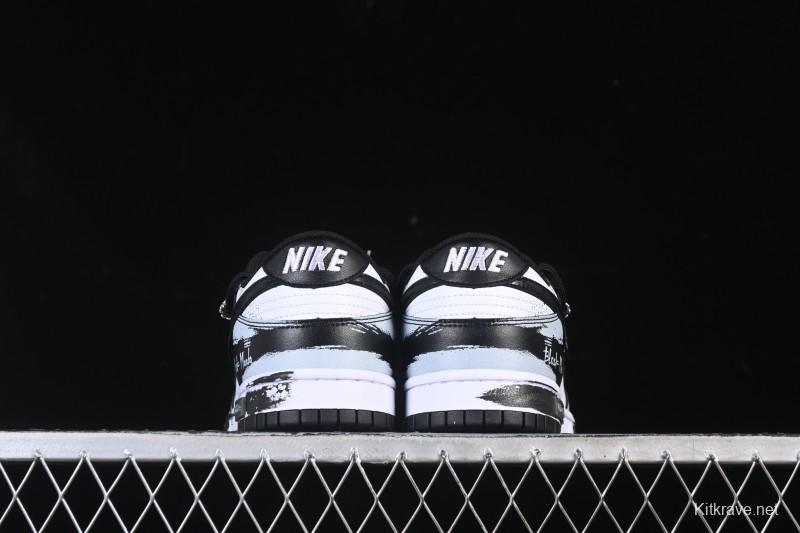 Nike SB Dunk Low Strap Custom Low-Top Casual Skate Shoes - DD1391-100