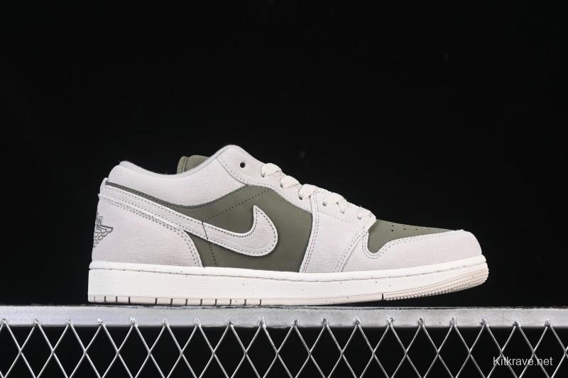 Nike Air Jordan 1 Low AJ1 Mint Green Low-top Casual Lifestyle Sneakers - HV4089-201