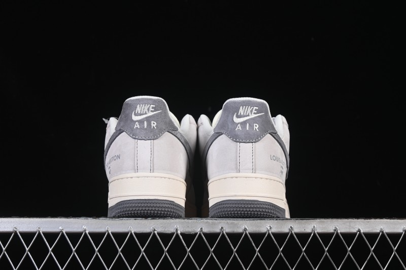 Nike Air Force 1'07 Low LV Collaboration Dual-Tone Gray Graffiti Casual Sneakers - CX5050-Y07