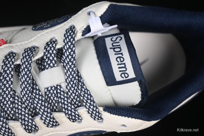 Nike Air Force 1'07 Low Collaboration Beige Camouflage Red Blue Hook Casual Skate Shoes - XD2588-609