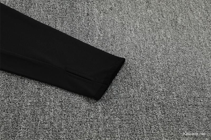 Player Version 25/26 Liverpool Green AD on Both Sleeves Half Zipper Jacket+Long Pants