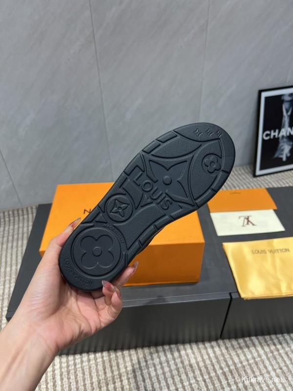 Louis Vuitton Fall/Winter 2025 Snow Boots Series Round Toe Thick Sole Down-Filled Snow Boots - KFY00310