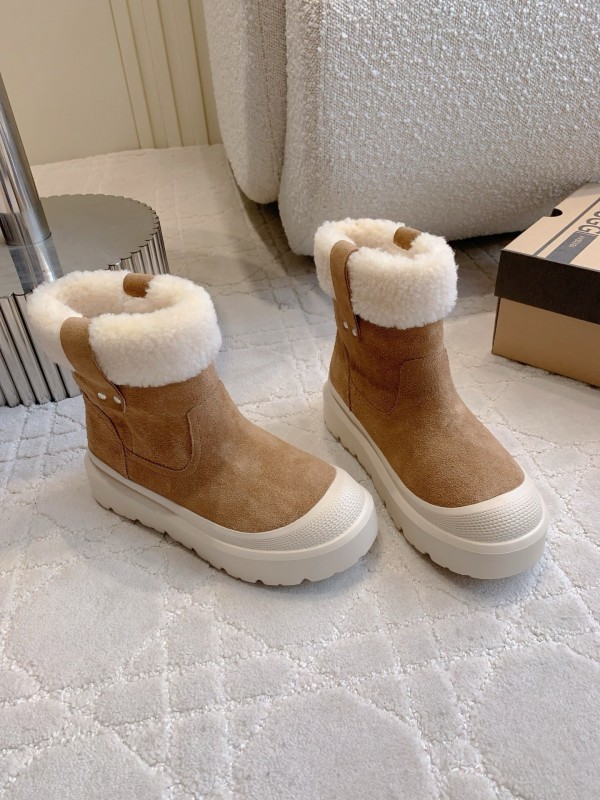UGG 2025 SS Wool Warm Snow Boots - AS00310