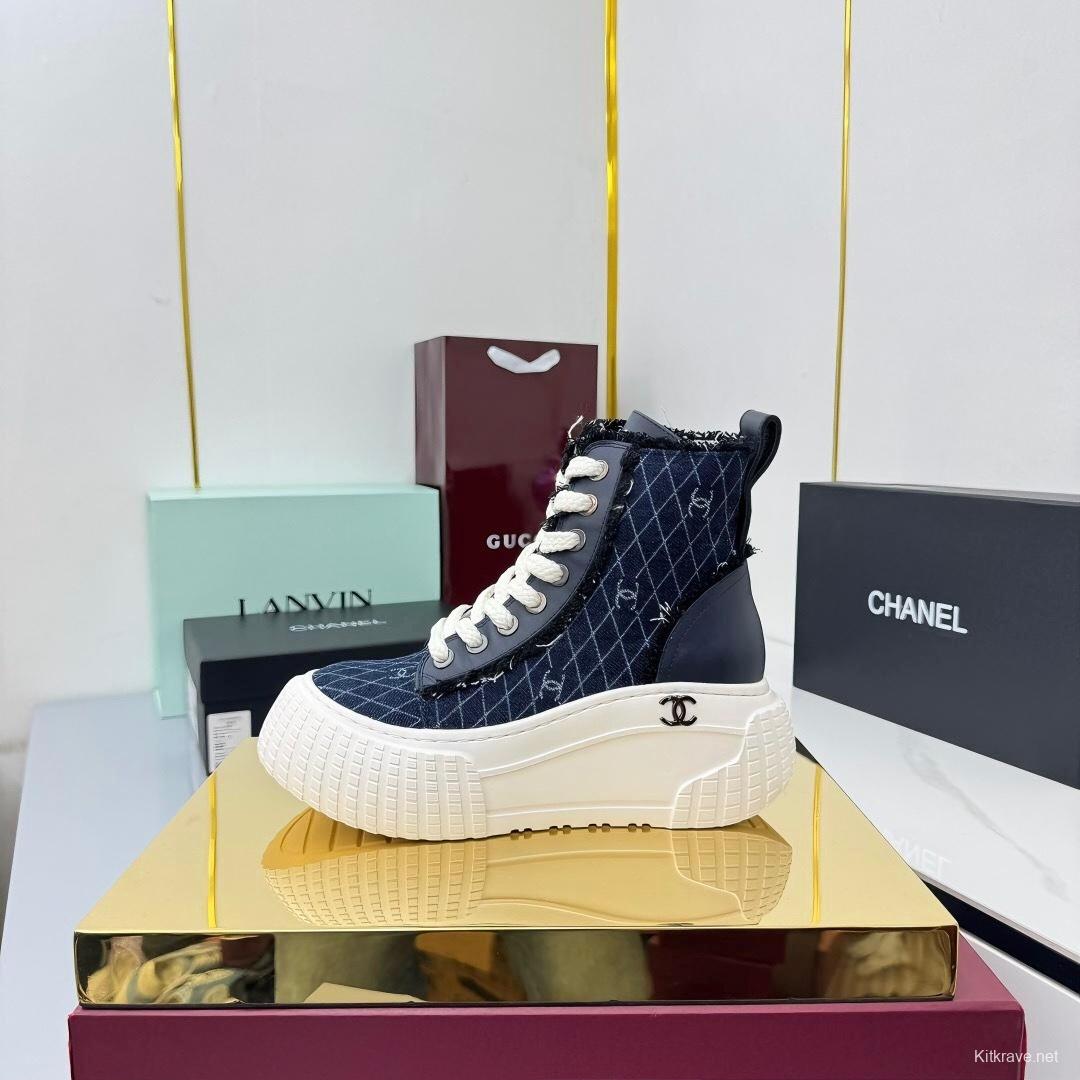 Chanel 2025/SS Short Boots Essential Autumn Winter Item - LY00380