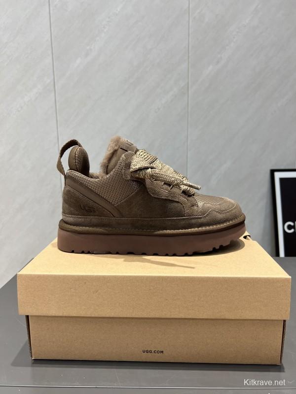 UGG Platform Loafers Series Round Toe Platform Casual Shoes - MJ00270