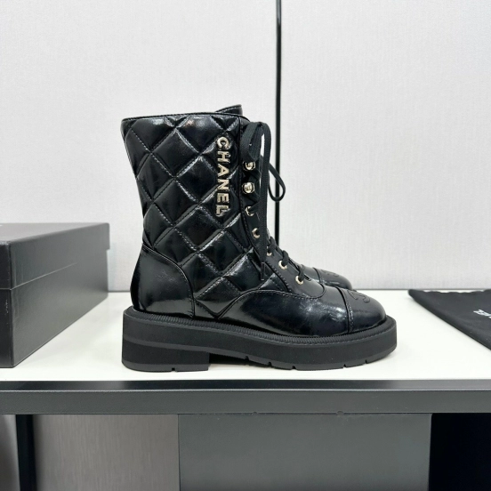 Chanel Classic Rubber Sole Boots - LY00380/LY00390