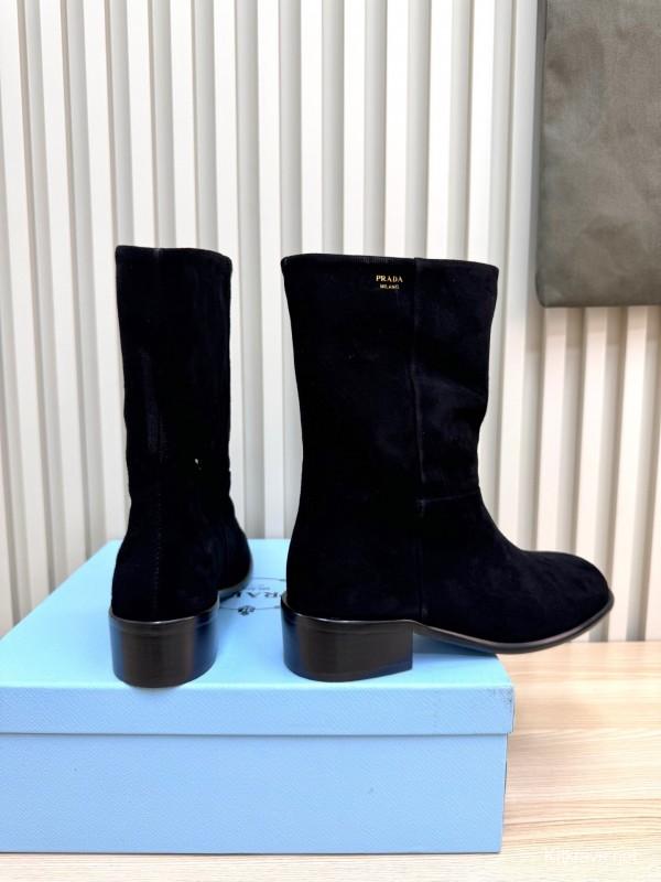 Prada 2025 SS Mid Boots - LY0370