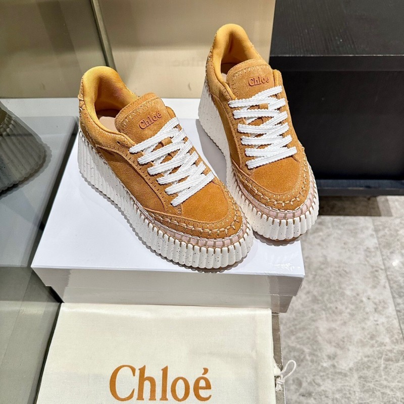 Chloe 2025/SS Hand-Stitched Casual Shoes - LY00350