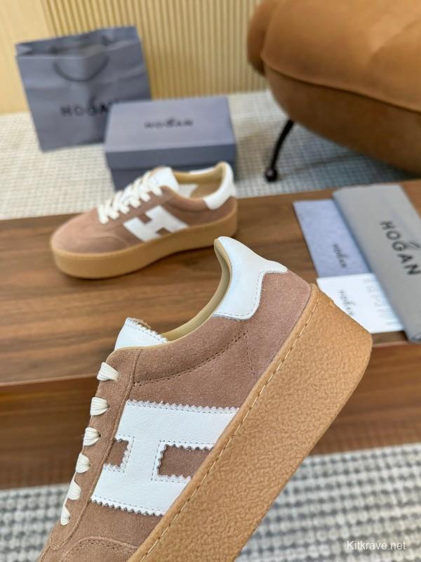 Hogan Platform Series H698 Thick Sole Casual Sneakers - H698