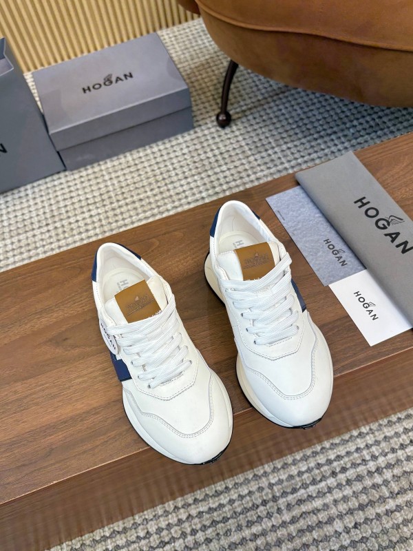 Hogan H-STRIPES Series Couple Thick Sole Dad Shoes Airship Shoes Casual Sports Shoes - AS00350