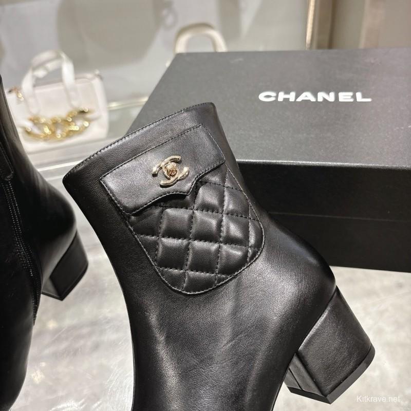 Chanel 2025 SS New Short Boots - LY00360