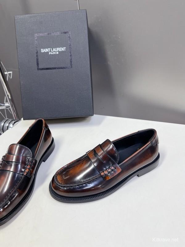 Saint Laurent Classic Loafer Flats - KFY00350
