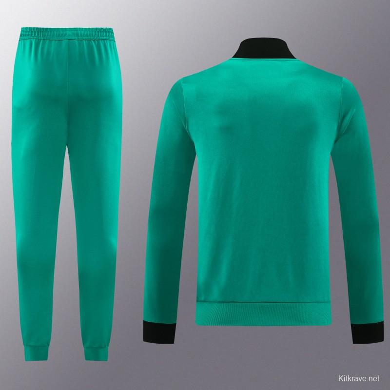 25/26 Liverpool Green Full Zipper Jacket +Long Pants