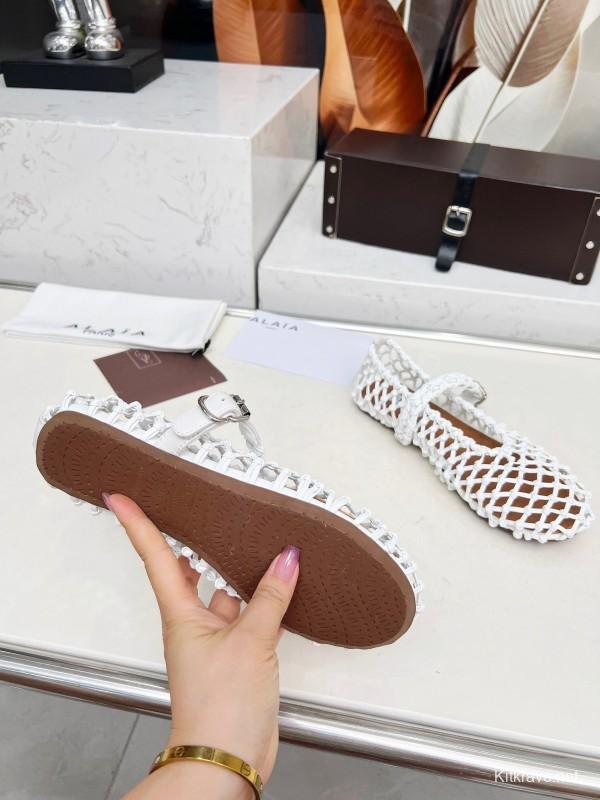 Alaia Handwoven Ballet Dance Shoes with 0.8CM Inner Height - LY00280