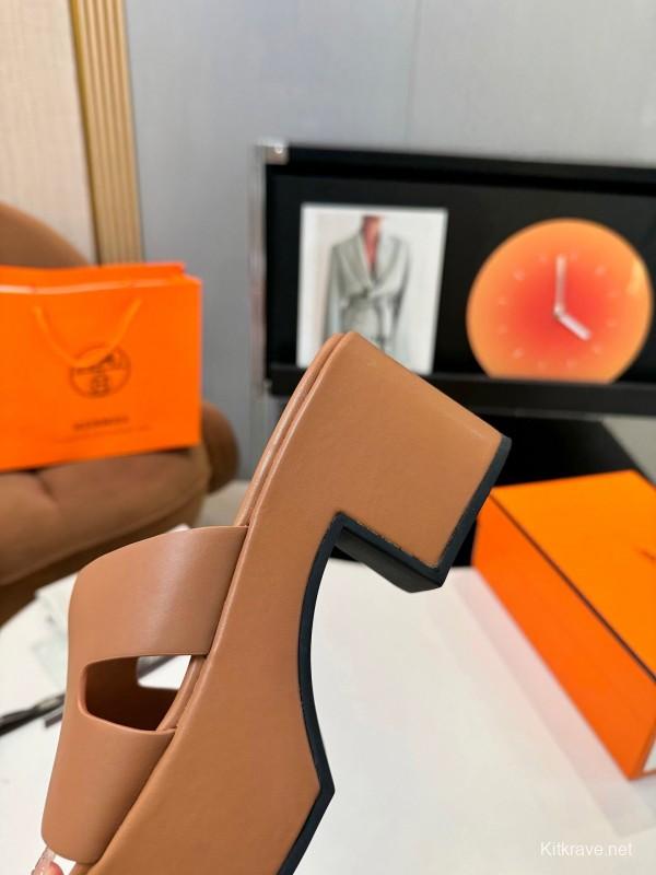 Brand Classic Platform Wedge Sandals with Waterproof Base - LY00