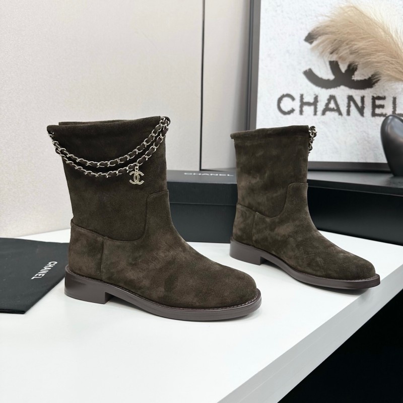 Chanel 2025 SS Short Boots Essential Fall Winter Item - LY00420