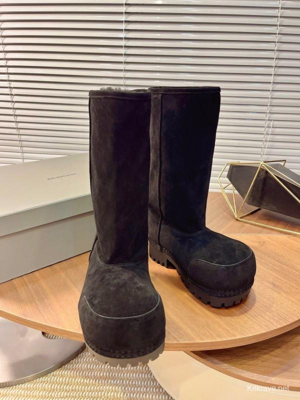 Balenciaga 2025 SS Oversized High Heel Snow Boots - AS00570