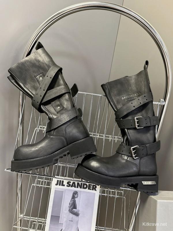 Balenciaga FW Venom Couple High Top Boots Mid Top Boots - Venom