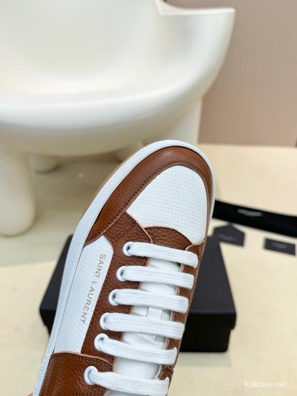 SAINT LAURENT SL61 Casual Series Spring Summer 2025 Retro Design Shoes - AS00330