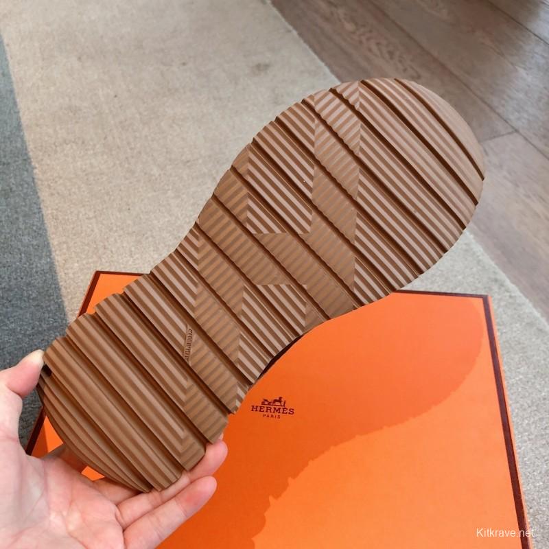 H Boot-Type Early Spring New Shoes with Classic Chelsea Style and British Color Blocking - AS00380