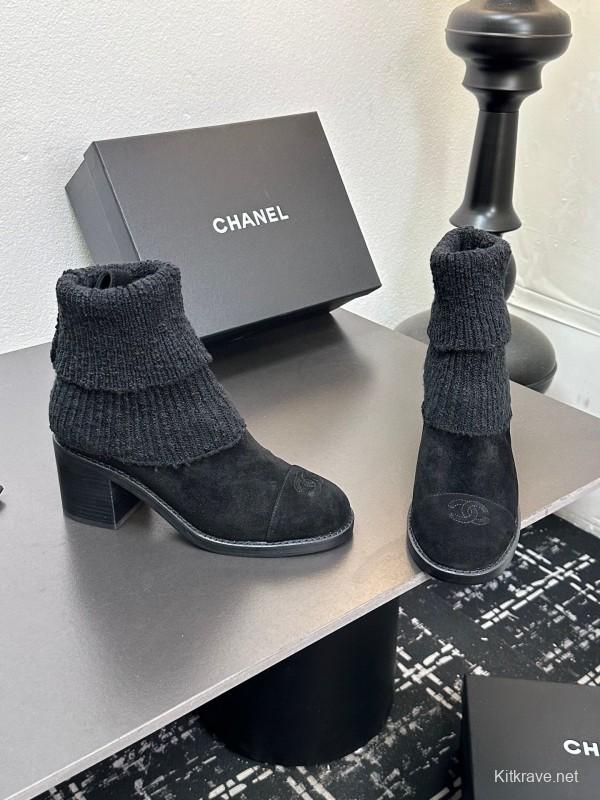 Chanel 2025/SS Short Boots Essential Autumn Winter Item - LY00260