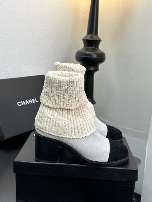Chanel 2025 SS Short Boots Essential Autumn Winter Item - LY00260