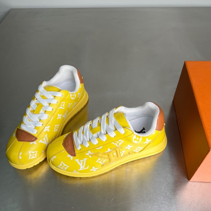 Louis Vuitton 2025 SS Pharrell Williams Collaboration Runway Platform Casual Sneakers - YC