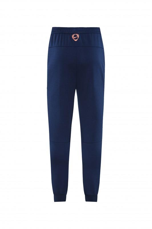 25/26 Barcelona 01 Royal Blue Hoodie Full Zipper Jacket+Long Pants