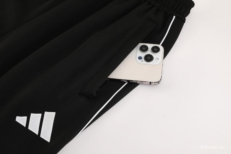 2025 Adidas Red Full Zipper Jacket+Long Pants