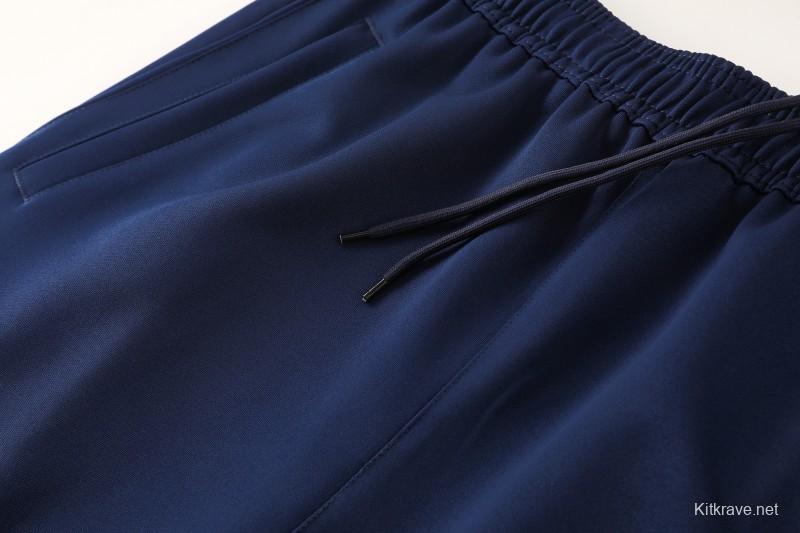 25/26 Arsenal  Navy Blue  Full zipper Jacket Tracksuit+ long pants