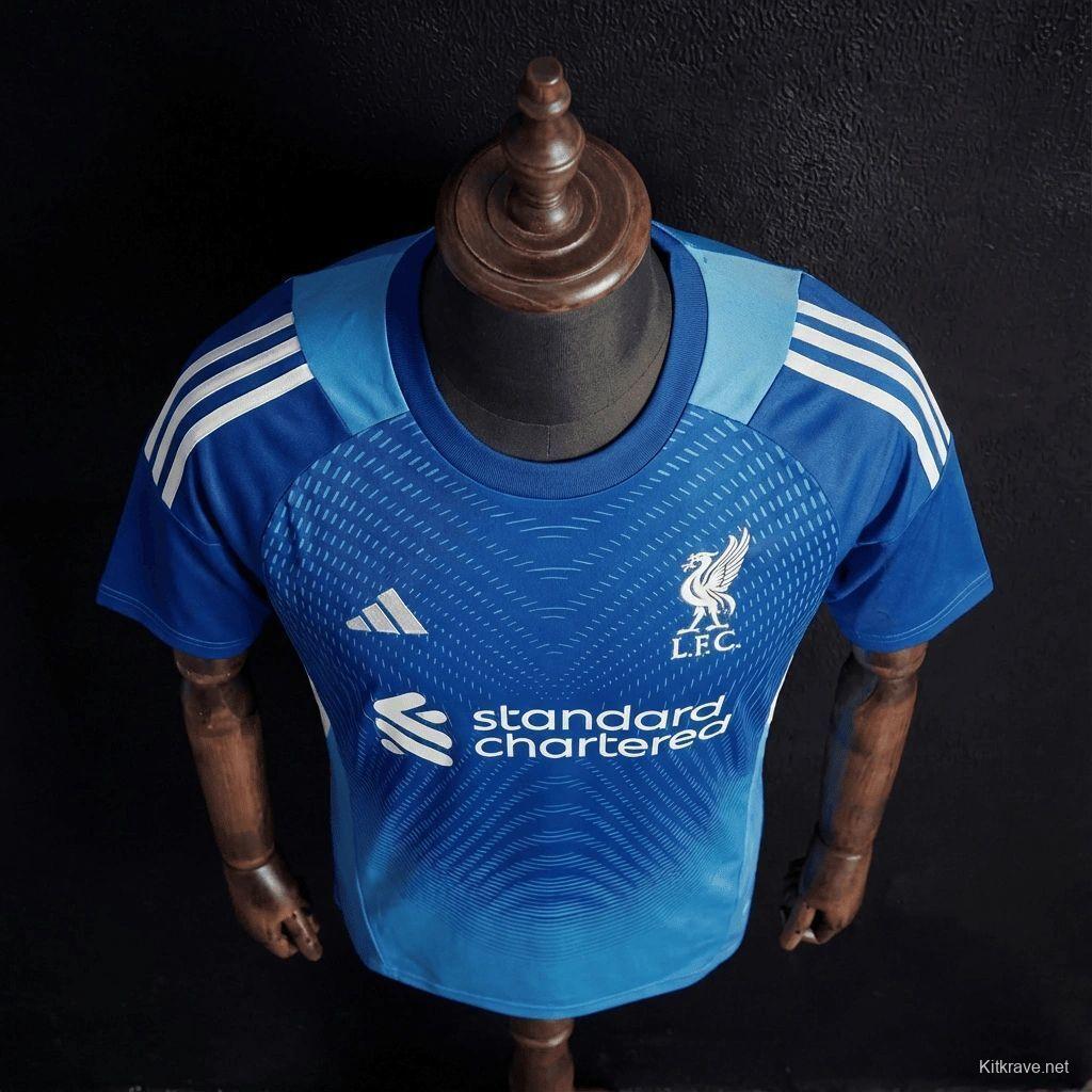 25/26 Liverpool Goalkeeper Blue Jersey
