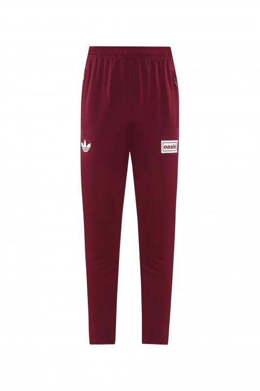 2026 Adidas x OASIS Wine Full Zipper Jacket + Long Pants