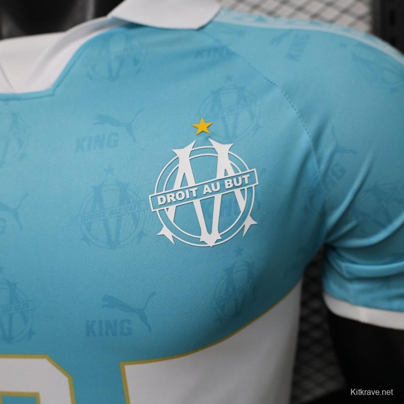 Player Version 26/27 Marseille Away Light Blue Jersey