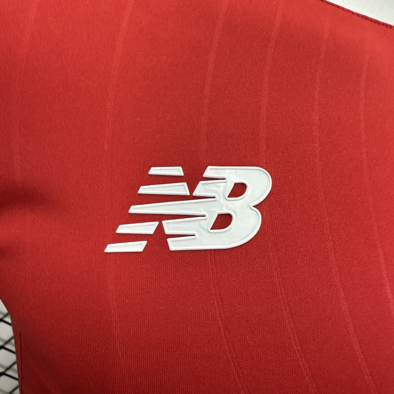 Player Version 26/27 Deportivo Toluca FC New Balance Home Deep Red White Jersey