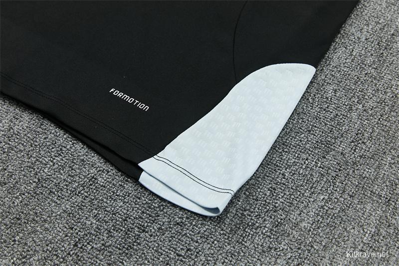 2026 Inter Miami CF Black & White Half Zipper Jacket Tracksuit + Long Pants