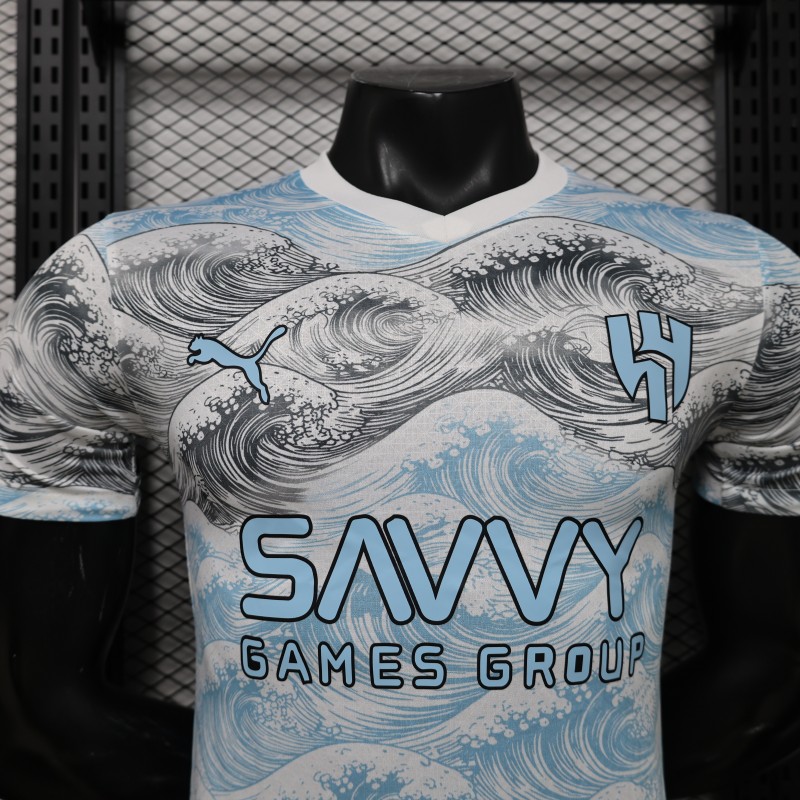 Player Version 26/27 Al-Hilal SFC White & Blue  Special Edition Away Jersey