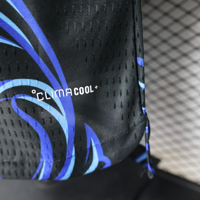 Player Version  26/27  Argentina  Black & Blue  Long Sleeve Jersey