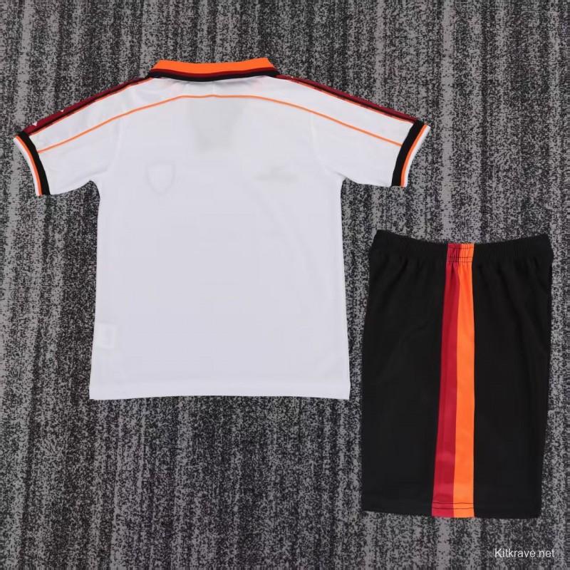 Retro 98/99 Kids Roma Away Jersey