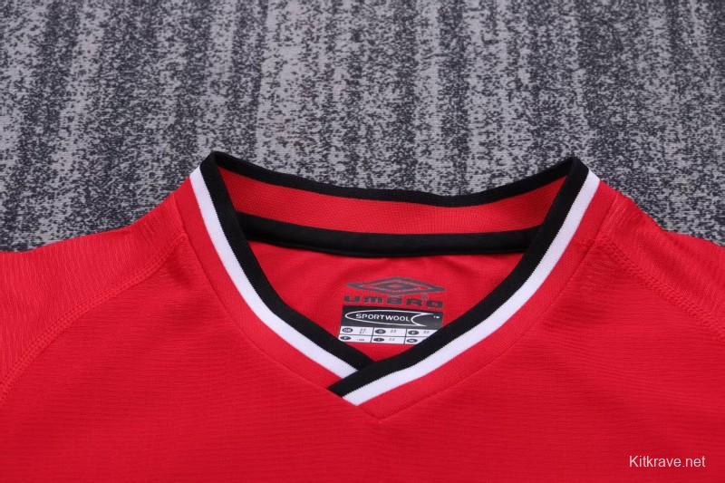 Retro 2000/02 Kids Manchester United Red Home Jersey