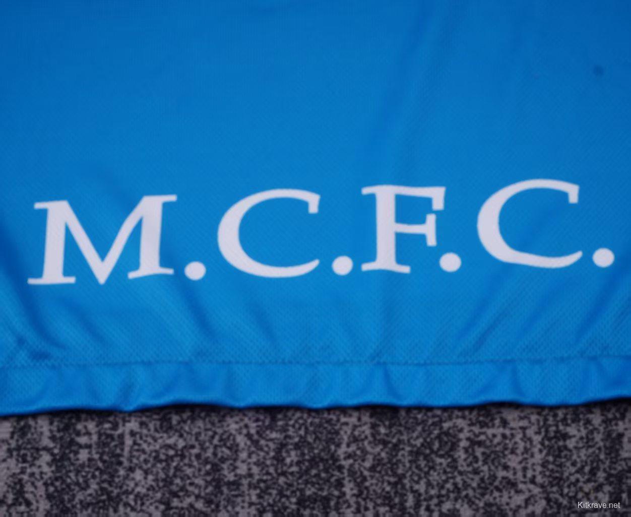 Retro Kids 97/98  Manchester City Home Jersey