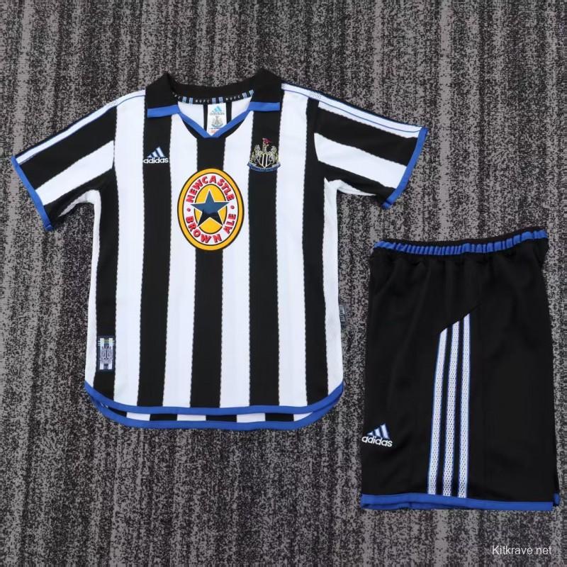Retro Kids 99/00 Newcastle United Home Jersey