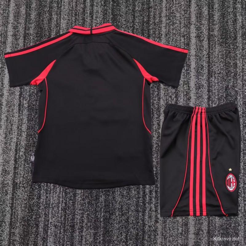 Retro Kids 00/01  AC Milan Third Jersey