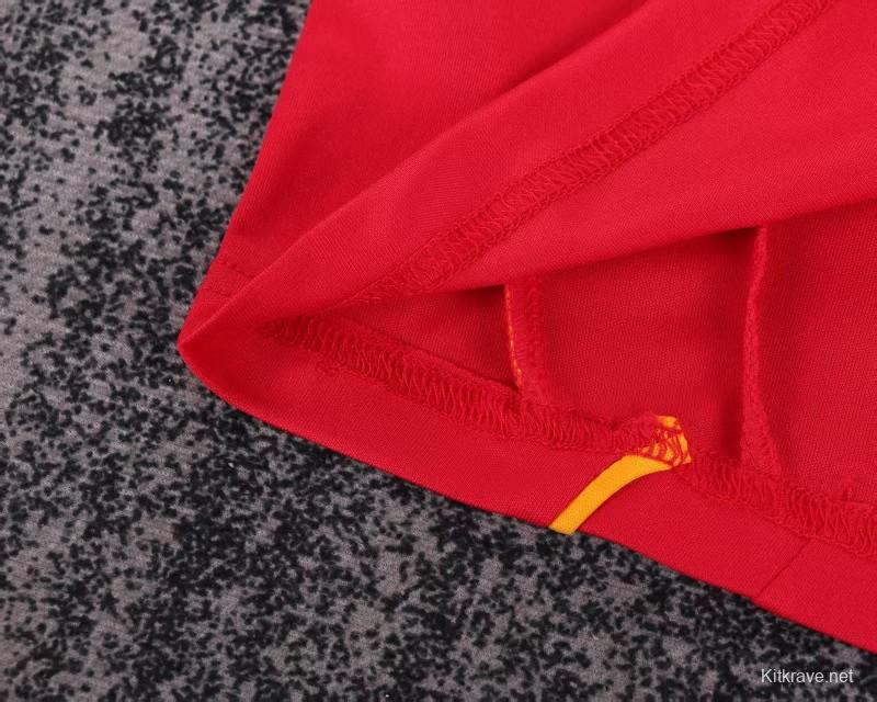 Retro Kids 2008 Spain Home Jersey