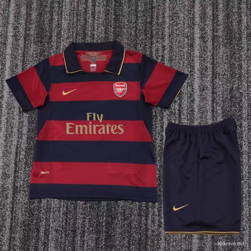 Retro Kids 07/08 Arsenal Third Away Jersey