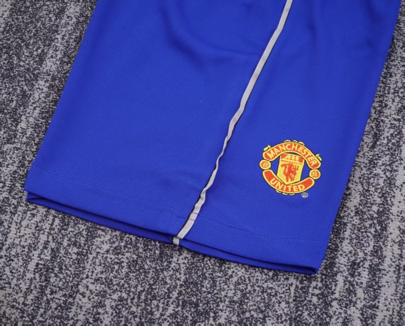 Retro Kids 02/03 Manchester United Blue Third Jersey
