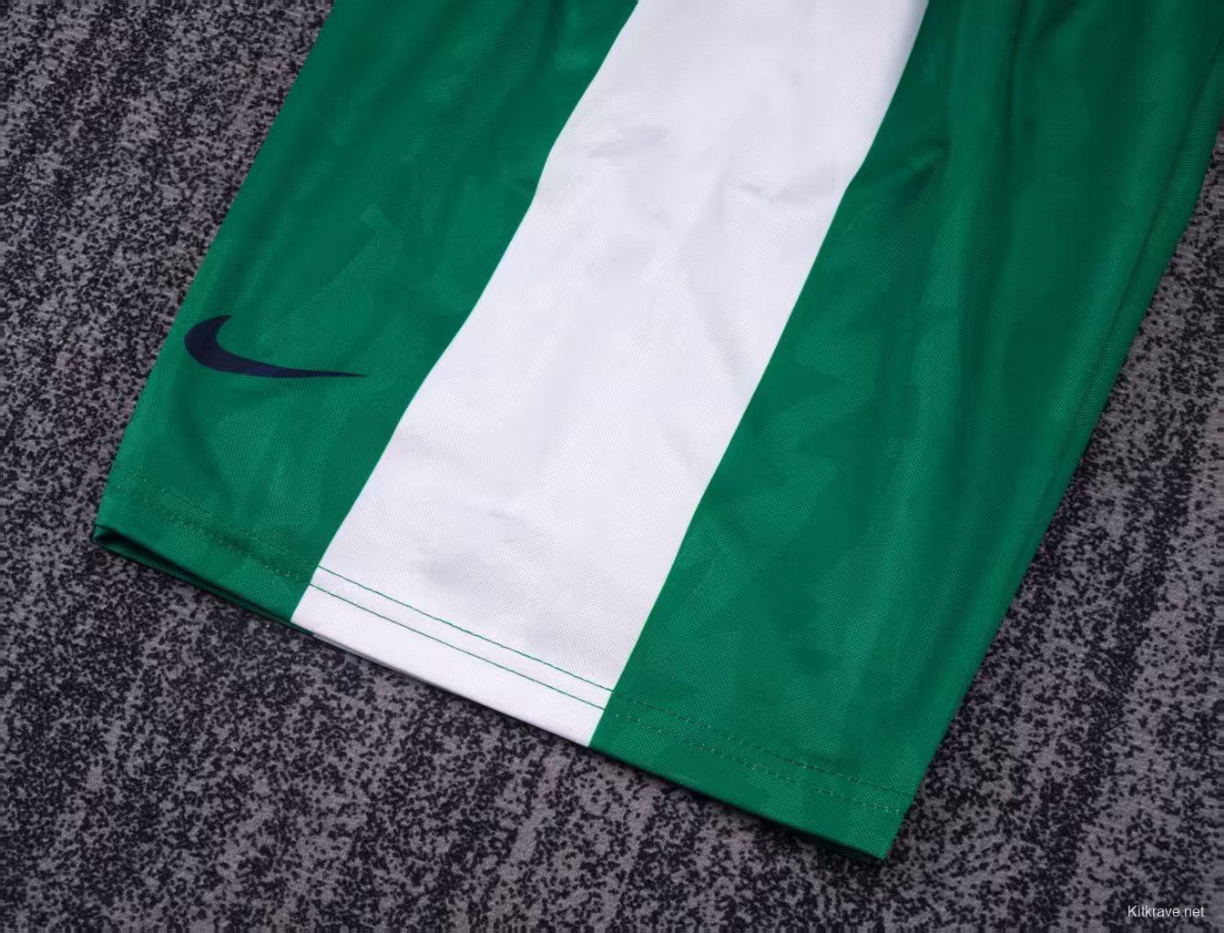 Retro Kids 1996  Nigeria Green Home Jersey