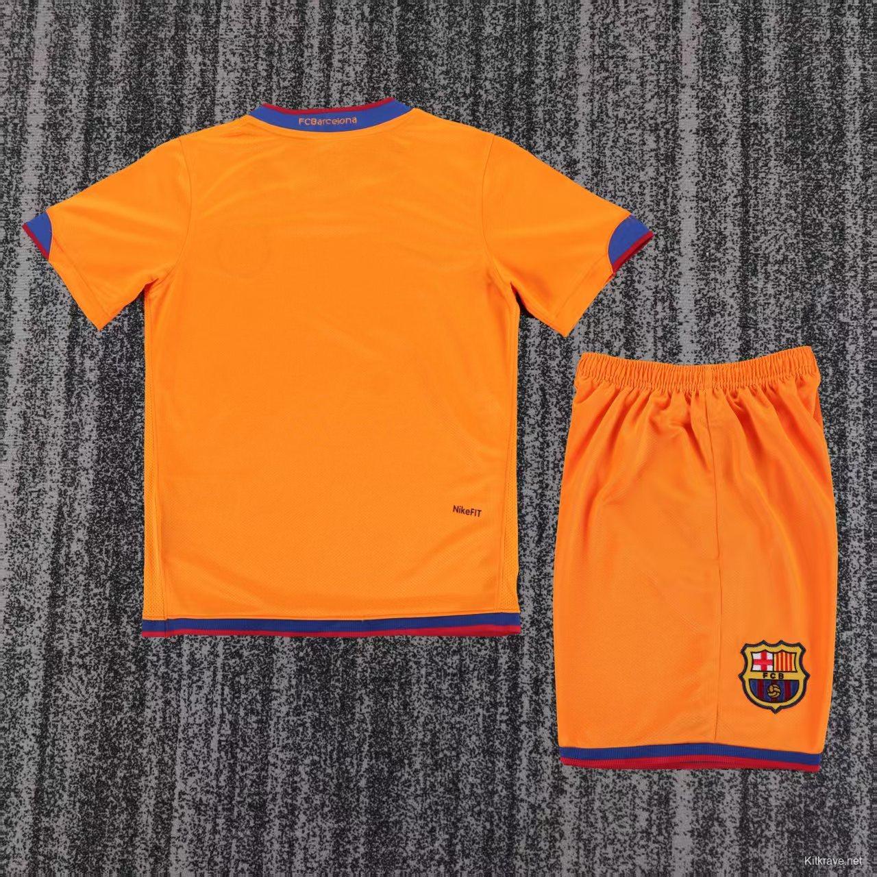 Retro 06/07 Kids Barcelona Away Jersey