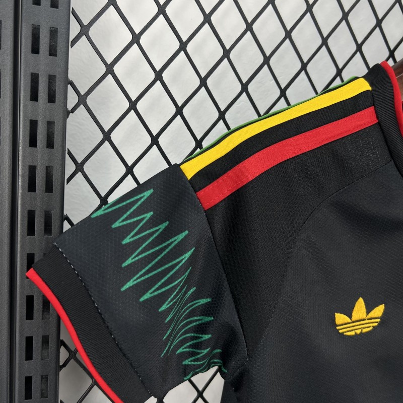 2026 Kids Jamaica X Bob Marley Away Jersey Kit