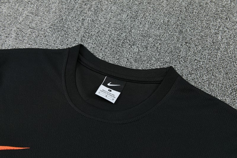 26/27 Inter Milan Black Short  Sleeve Tracksuit + Long Pants
