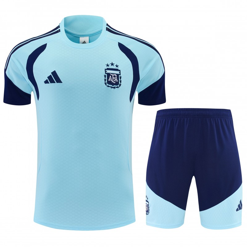 26/27 Argentina Sky Blue Short Sleeve+Soccer Shorts